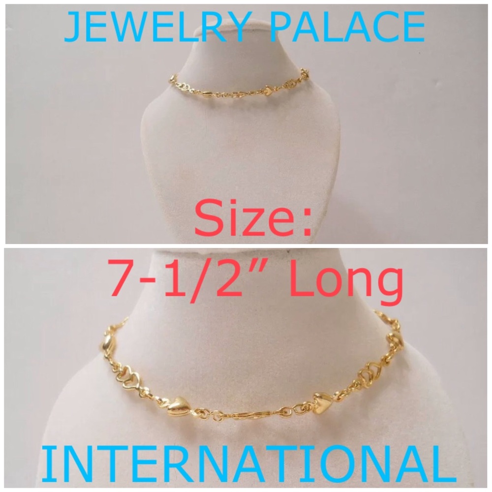 🆕14K Gold Filled Silo Heart Bracelet.
